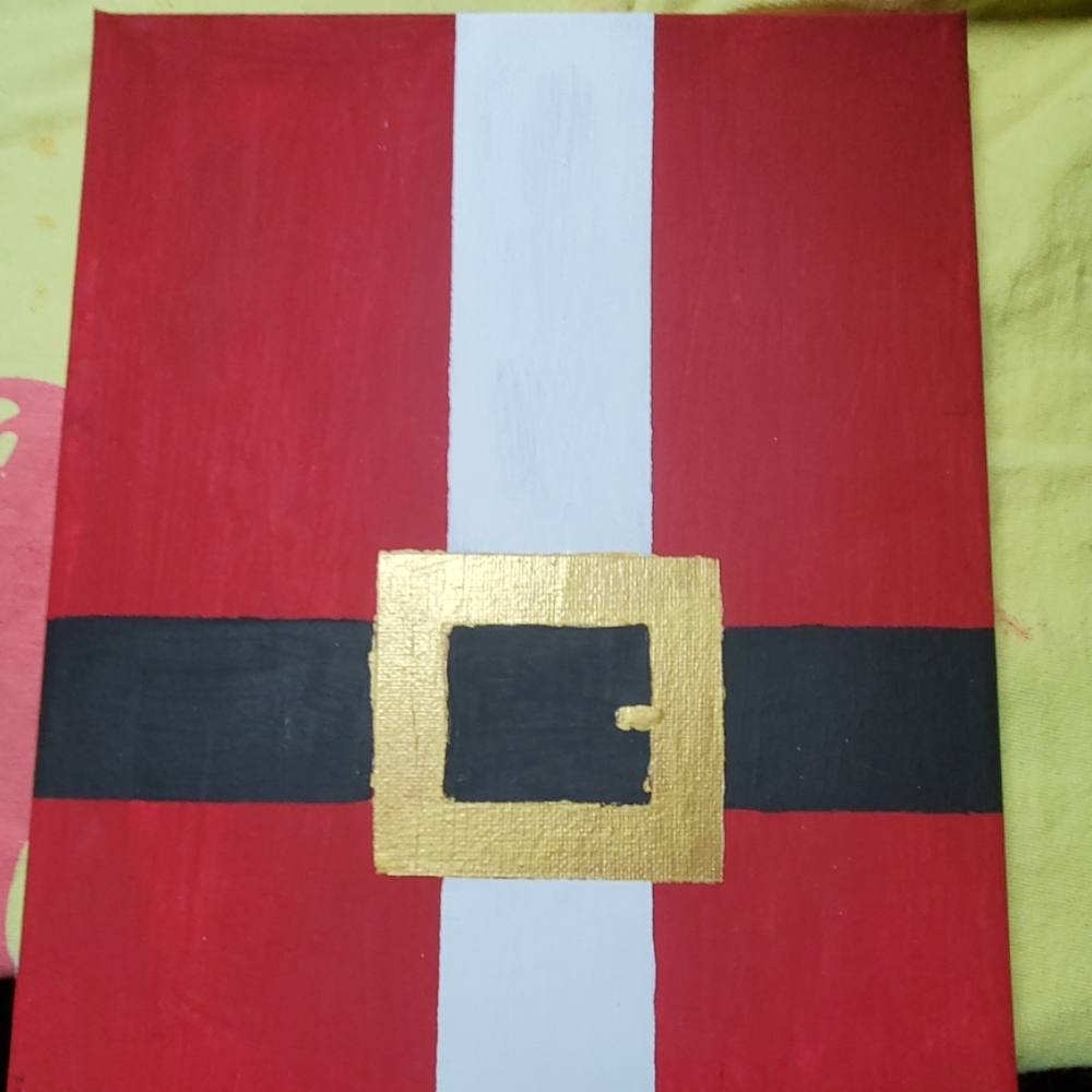 Small Christmas canvas